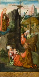 St. Mary Magdalene raising the wife of the Prince of Marseilles, 1519